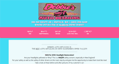 Desktop Screenshot of debbiesdetailing.com